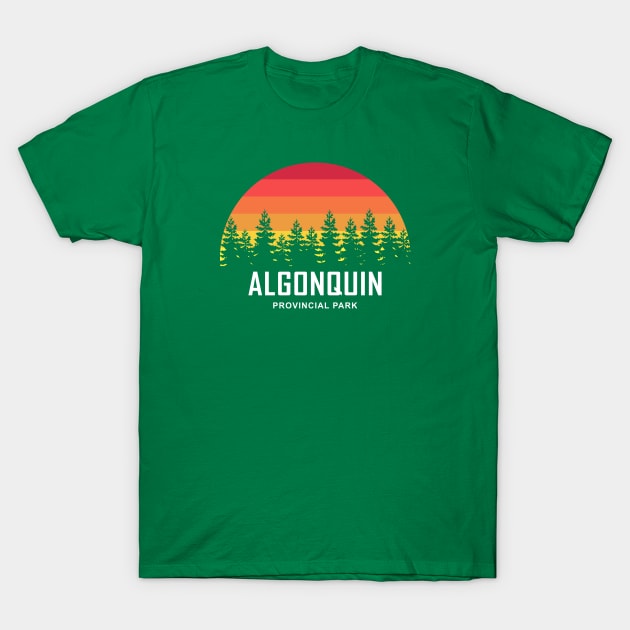 Algonquin Provincial Park T-Shirt by esskay1000